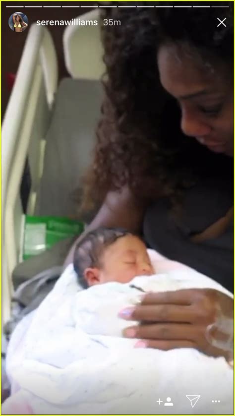 Serena williams is pregnant with her first child. Serena Williams Debuts Baby Girl Alexis Ohanian Jr - First ...