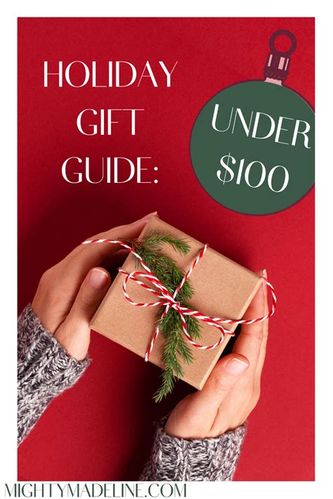 GIFTS UNDER $100 - MIGHTY MADELINE | Gifts, Holiday gifts ...