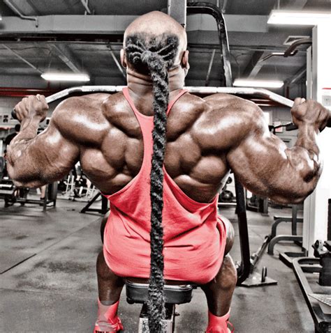 Dumbbells are a great way to weight train. Kai Greene MUSCLE SHIELD Back Workout