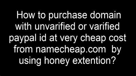Go through the youtube.com checkout process. How to purchase domain and hosting at very cheap cost ...
