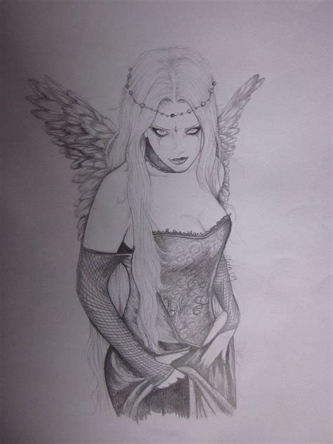 Bathroom coloring bookel pages for adults image ideas miracle. Fallen Angel Dark Angel Coloring Pages For Adults ...