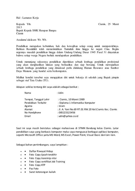Contoh surat lamaran kerja bahasa inggris. Populer 14+ Contoh Surat Lamaran Kerja Di Pemerintahan, Viral!