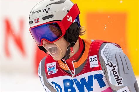 #marcel literally fell down while chasing henrik. Skiing: Henrik Kristoffersen on his 2019/2020 season