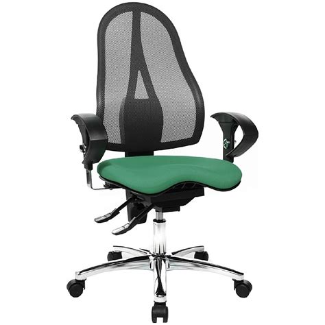 Habitat mesh mid back ergonomic office chair. Topstar Sitness 15 Black Mesh Office Chair | Operator ...