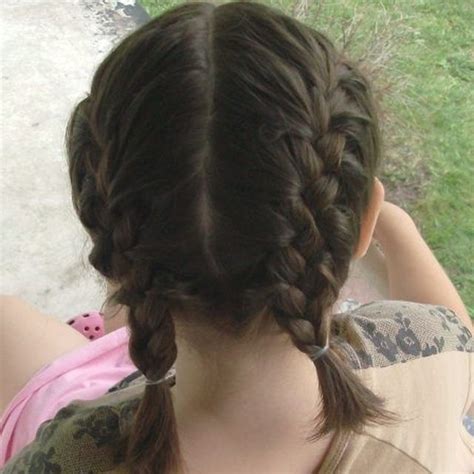 Grab a small piece of hair that you want to start the braiding, and separate it into three small equal portions. How to Make Two French Braids By Yourself | French braid ...