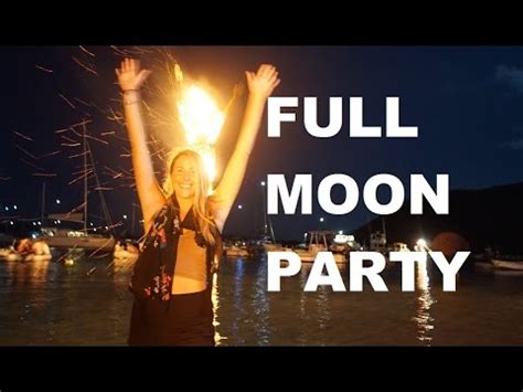 Hang it up as a photo background or put it up above the dance floor so everyone can dance under a full moon! Full Moon Part at Trellis Bay BVI, Fire Dancers - S1:E28 ...