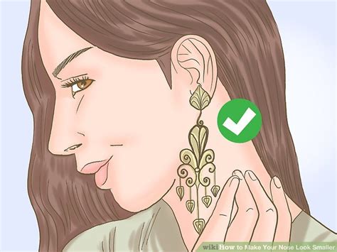 Therefore, if you are unsatisfied with the look of your new nose, the injected filler can be dissolved to give you your former appearance back. 3 Ways to Make Your Nose Look Smaller - wikiHow