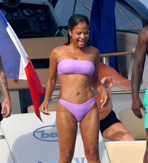 Looking for more camel toe? Christina Milian Pokies And Cameltoe In Bikini ...