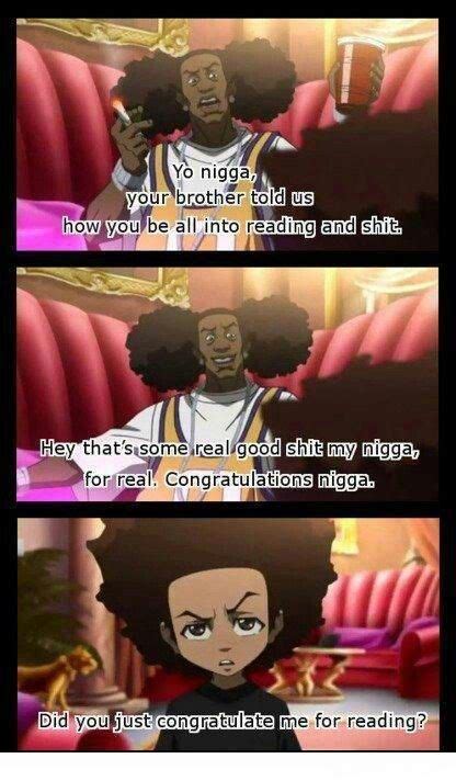 Find and save the boondocks memes | a hilarious show written by aaron mcgruder, an critic of the the main characters are huey freeman, the smart practical one, riley freeman, the extremist. Pin de Juan M Ramirez Jr en Idiots | Novelas, Fotos, Heroe