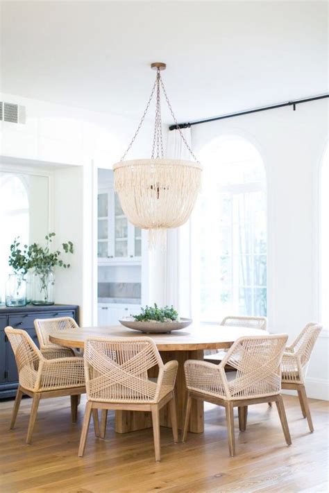 Black and white modern farmhouse kitchen. California Casual Dining Table (With images) | Dining ...