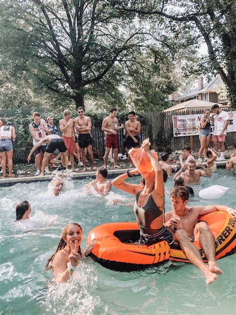 Check out the following list of 10 best college party themes and find something for you. college pool party | Pool, Pool beach party, Summer pool party