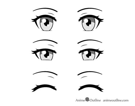 Deviantart is the world's largest online social community for artists and art enthusiasts, allowing people to connect through the creation and sharing of art. How to Draw Closed, Closing & Squinted Anime Eyes - AnimeOutline | How to draw anime eyes ...