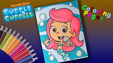 Bubble guppies ausmalbilder 11 paginas para colorir desenhos. Coloring Molly #BubbleGuppies Coloring Book Page # ...