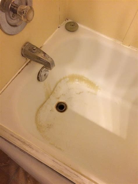 Have you successfully removed rust from a bathtub or sink? How to get rid of rust in bathtub After picture of dawn ...