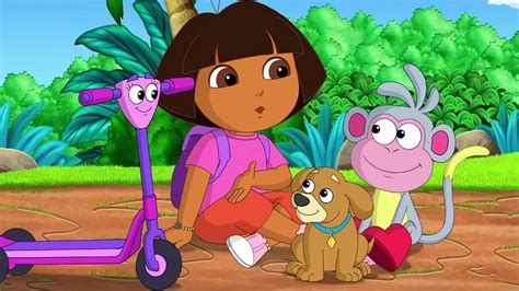 Though she's only seven, she serves as something of a big sister to her best friend, boots, and to the viewer as well. Dora The Explorer Gameplay as Cartoon - Dora and Friends ...