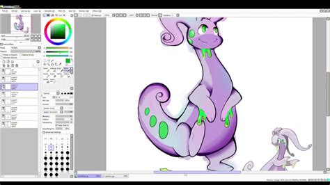 Free printable coloring book pages for kids. SPEED COLOR POKEMON: Simple Goodra Coloring - YouTube