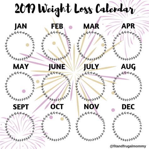 **your weight loss progress will be kept by percentage of total weight lost (not by the number of pounds lost) the is the most fair way to keep track. FREE 2019 Weight Loss Calendars for Instagram - Fit and ...