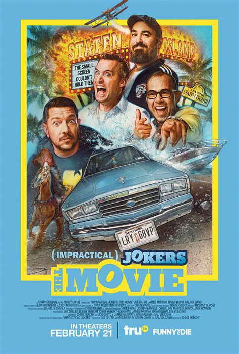 The movie is a movie based on the hit trutv show that was released on february 21st 2020. Impractical Jokers: The Movie - Available as a download or ...