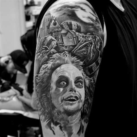 The animated show had an active run of 109 episodes over four seasons. Artby Adem | Beetlejuice tattoo, Movie tattoos, Best ...