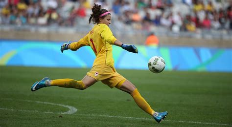 Stephanie labbe kept smiling during gold medal shootout and canadians loved it. Canadian goalkeeper Labbe undaunted as she tries to break ...