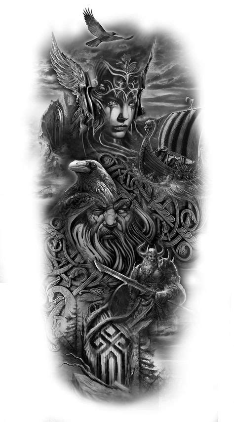 This is a valkyrie half sleeve tattoo i designed for bekki young. Pin von Andreas Ullrich auf Tattoo | Krieger tattoo ...