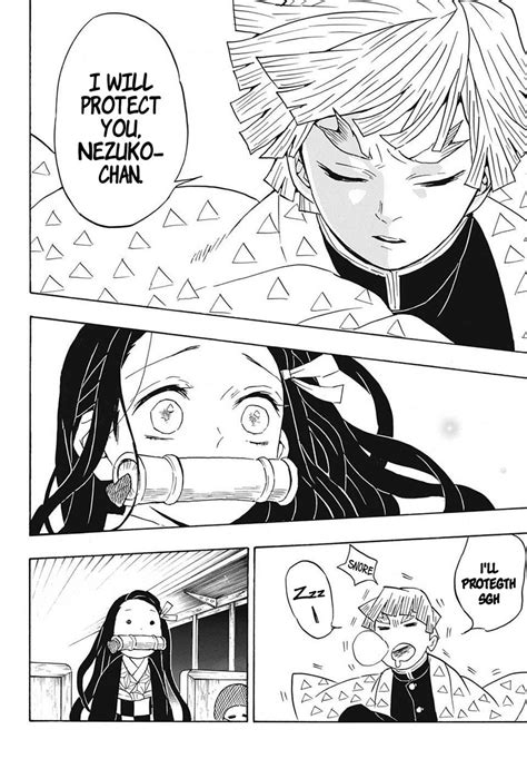 Because of rumors about a demon walking in the mountains under cover of night he stays in town overnight.in the morning, the young man returns home alive. Kimetsu no Yaiba 60 - Read Kimetsu no Yaiba Chapter 60 Online - Page 10