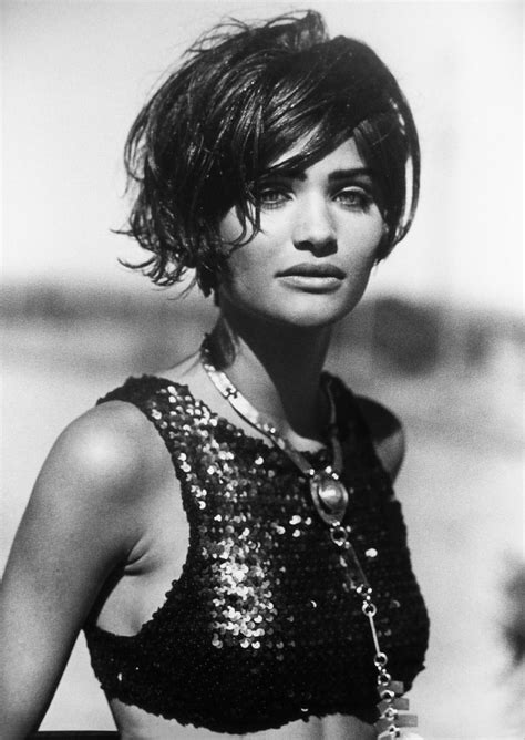 Though sometimes questionable, most '90s hairstyles hold a near and still very dear place in our hearts. Pin on Helena Christensen