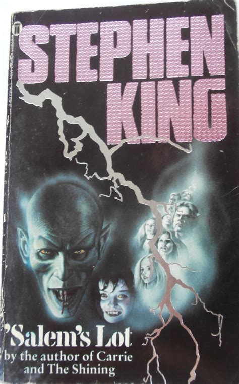 With a stunning new cover look, king's chilling classic of a small new england town about to be engulfed in terror. 'Salem's Lot' by Stephen King. This edition published by ...