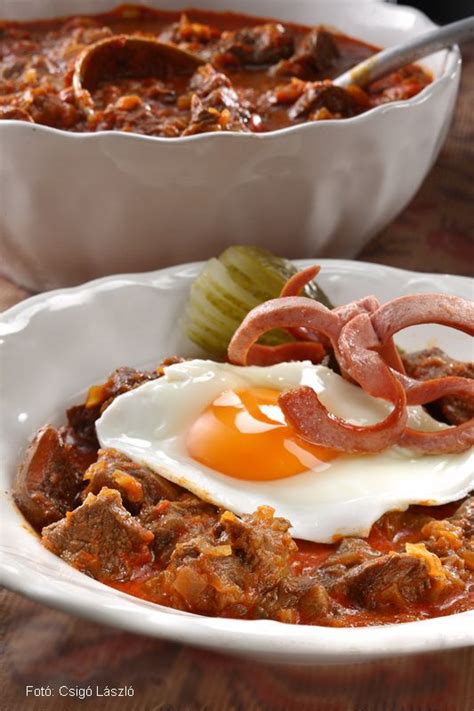 This dish is usually served with a. Viennese boy-goulash - Bécsi fiáker-gulyás ...