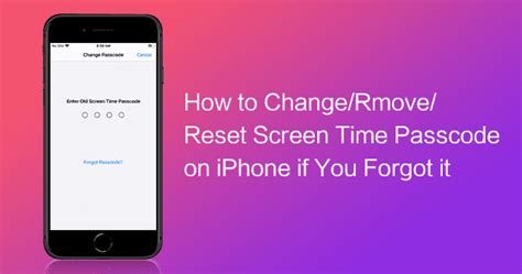 With a professional software, if you have so if you do not remember the passcode for screen time, the above guide should help you recover. Password Recovery Ways|Tips: How to Change/Remove/Reset ...