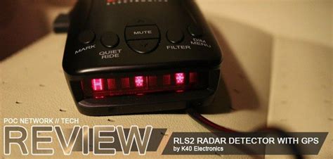 You have to check your local laws. K40 Electronics RLS2 Radar Detector with GPS marking ...