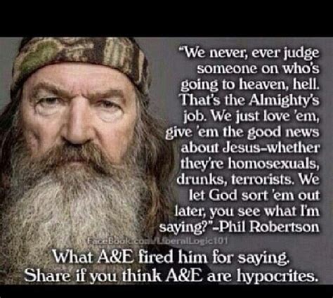 He is an american author that was born on april 24, 1946. REPOST! DuckNation, Support Phil Robertson, Boycott A&E | Duck dynasty quotes, Phil robertson ...