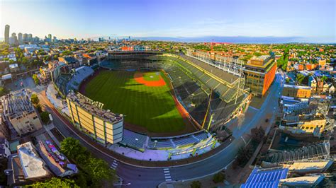 Wrigley field is on facebook. Wrigley Field Panoramics Stock Photo - Download Image Now ...