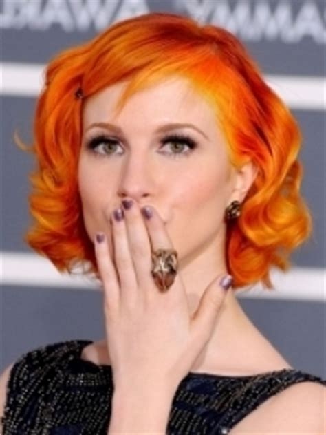 The one length haircut is difficult to master. Hayley Williams Hair Styles | Makeup Tips and Fashion