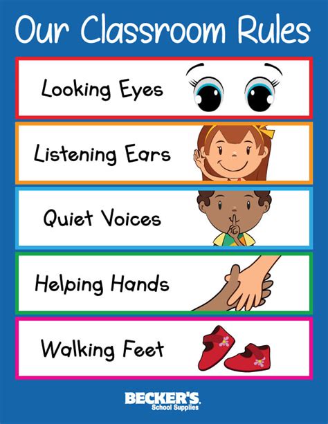 Download 284 classroom rules stock illustrations, vectors & clipart for free or amazingly low rates! Preschool Classroom Rules - Becker's School Supplies