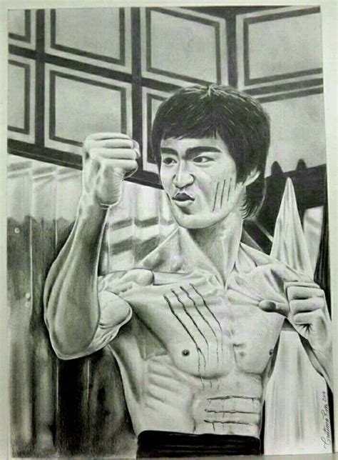 Bruce lee would prolly get low kicked to death by a muay thai artist but i think he would have some early success to with his counter style but bruce lee died in 73 which was about ten years before samart started to show tremendous talent as a martial artist. Arte Realista by Criatiano Ink Side Tattoo Bruce Lee | Greek statue, Statue, Art