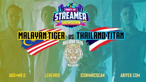 We did not find results for: 2019 Free Fire Streamer showdown - Malaysia vs Thailand ...