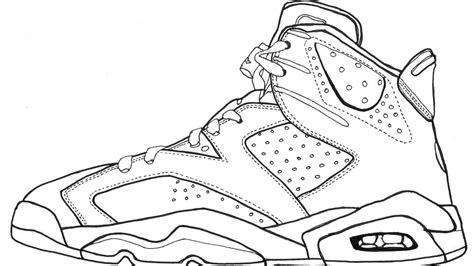 Nike jordan sneakers coloring page 13. Shoe Coloring Page Athletic Shoes Coloring Pages For ...