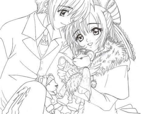 Her relationship with king julien. Pin On Color And Draw Cute Anime Couple Coloring Pages At ...