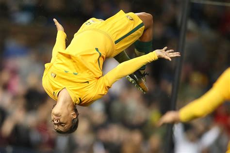 Bossing the dream, sam kerr is touching the sky in chicago. Sam Kerr brace edges Australia past Brazil, 3-2 - Once A Metro