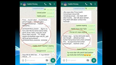 Penyidik menetapkan rizieq shihab dan firza husein sebagai tersangka pada 29 mei 2017. Bukti Percakapan Di Whatsapp Rizieq Shihab Berselingkuh ...