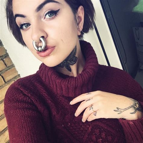 Tattoos are very popular in global society, and more and more people are flocking to parlors to get one. Simply the best!! | Cool piercings, Piercings, Septum ...