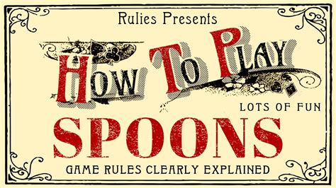 Maybe you would like to learn more about one of these? How to play SPOONS (the card game) - YouTube