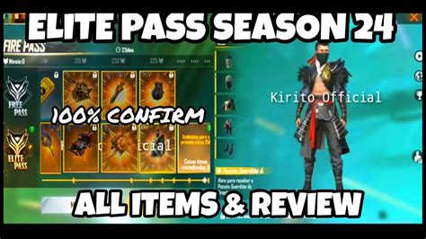 There are several kinds of recharge packs from low price range to high. FREE FIRE ELITE PASS SEASON 24 || FREE FIRE ELITE PASS ...