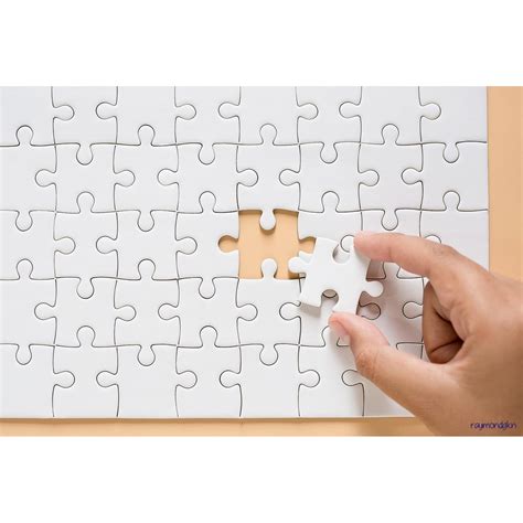 Design your custom photo puzzles with text, backgrounds, or your photos. Jigsaw puzzle A3 size, FREE CUSTOM IMAGE PRINTING | Shopee ...