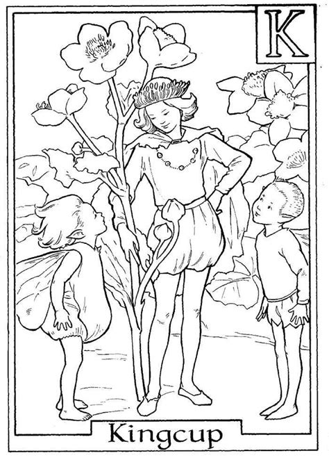 Azalea, bluebells, columbine, daisies, foxglove, lilacs, nasturtiums, tulips, and others. Collection Of Fairy Alphabet Coloring Pages | Fairy ...