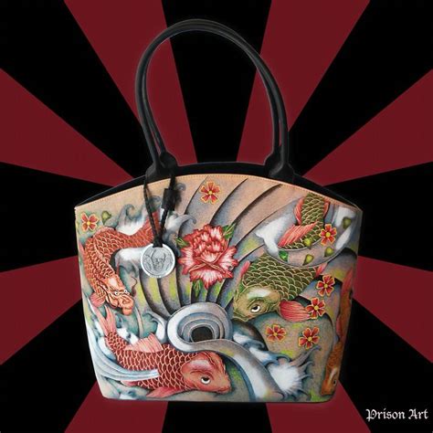 Real prison art on over 100 products. Prison art Mexico | Prison art, Top handle bag, Fashionista