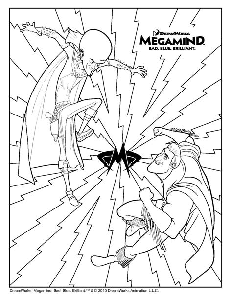 The minions are the funniest creatures in the movie despicable me and minions. Megamind #46514 (Animation Movies) - Printable coloring pages