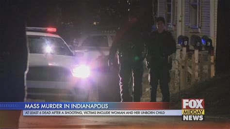 In january, five people were shot and killed, including a pregnant woman, on the police said at the time it was the city's largest mass casualty shooting in over a decade. Mayor Calls Indianapolis Shooting a "Mass Murder" - WFXB