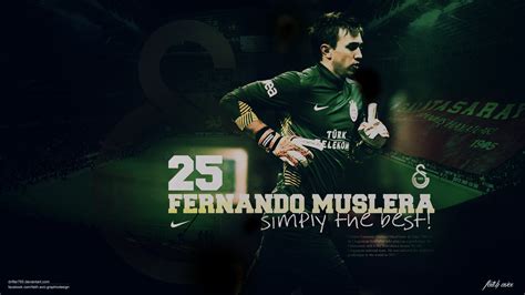 The largest collection of free football wallpapers and flash games on the web! Fernando Muslera by drifter765 on DeviantArt